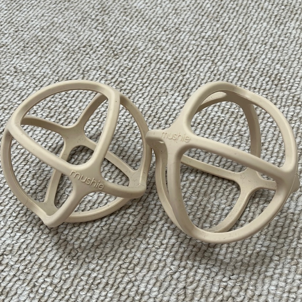 2 Mushie Ball Teethers